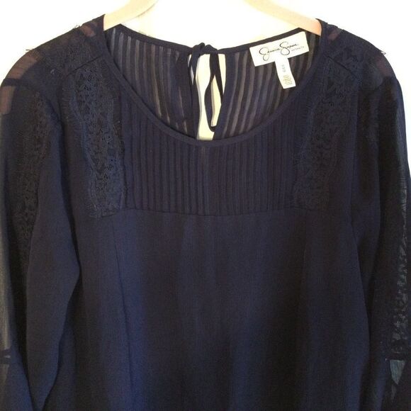 NWOT. Jessica Simpson Maternity Women’s Sz M Navy - Picture 5 of 11